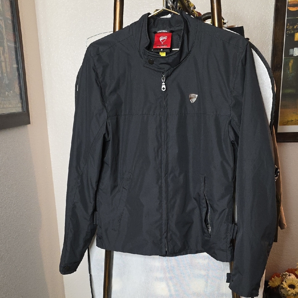Ducati Black City Urban By Spidi Jacket Medium Unisex Style